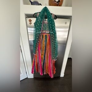 Indian Wedding - Lehenga Saree Set